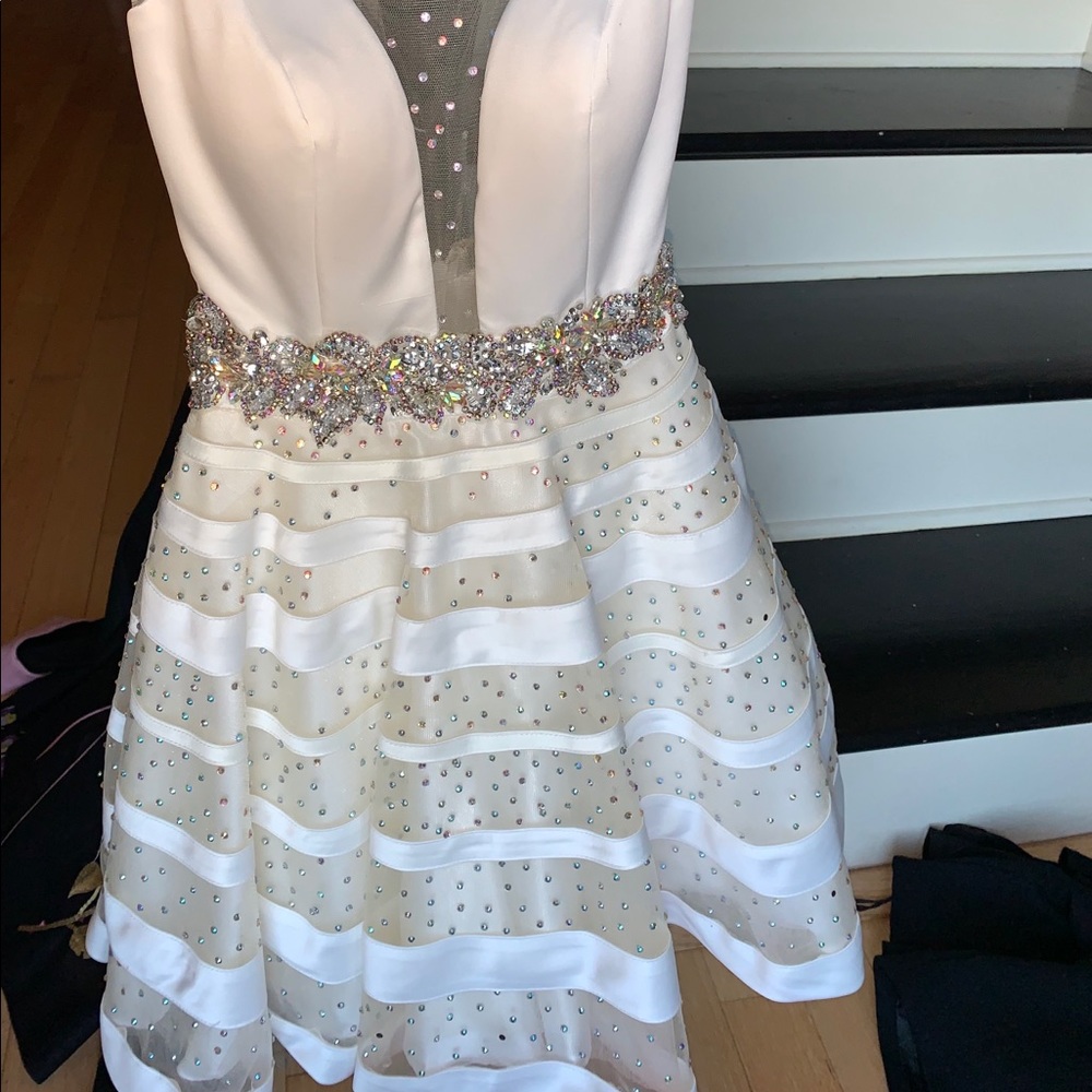 Angela & Alison homecoming dress